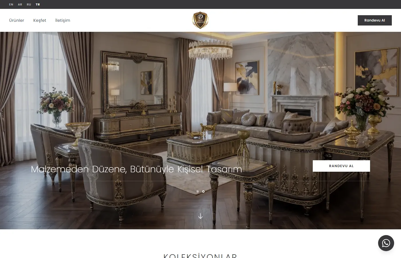 Diva Mobilya: Modern and luxury bedroom, dining and sofa collections from Diva Mobilya at the Masko furniture centre in Istanbul.
