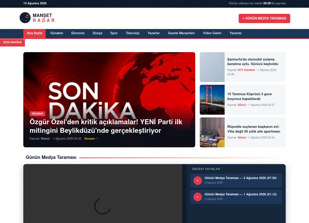 Manşet Radar