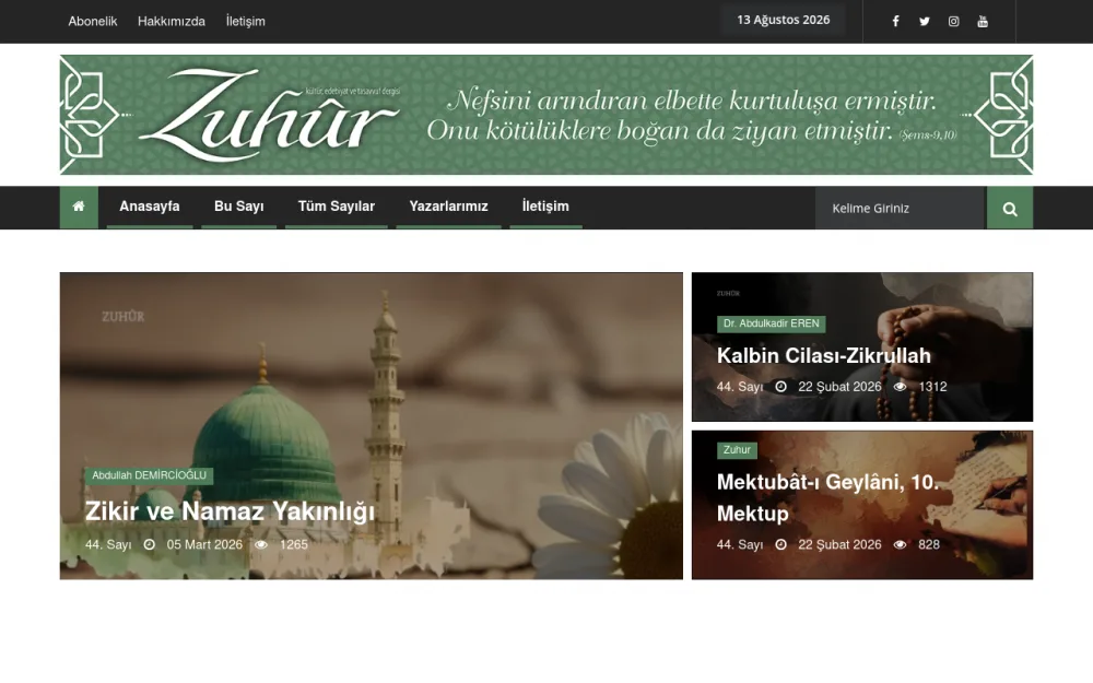 Zuhur Dergisi